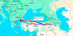 Ağrı Çanakkale Arası Kaç Km?
