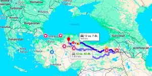 Ağrı Çankırı Arası Kaç Km?