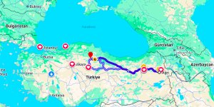 Ağrı Çorum Arası Kaç Km?