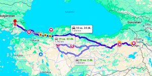 Ağrı Edirne Arası Kaç Km?