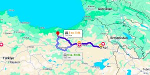 Ağrı Gümüşhane Arası Kaç Km?