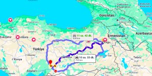 Ağrı Kahramanmaraş Arası Kaç Km?