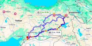 Ağrı Kilis Arası Kaç Km?
