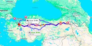 Ağrı Kütahya Arası Kaç Km?