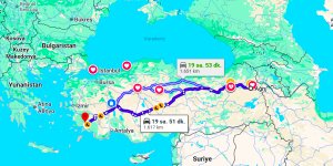 Ağrı Muğla Arası Kaç Km?