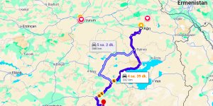 Ağrı Siirt Arası Kaç Km?