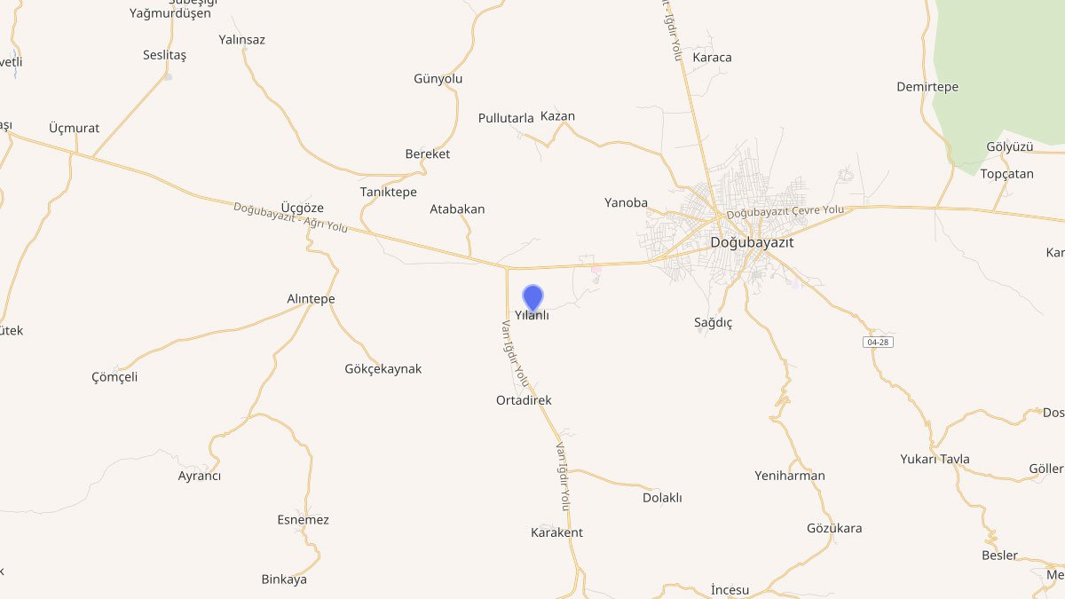Yılanlı Köyü (Îlanî) Merkez/Doğubayazıt