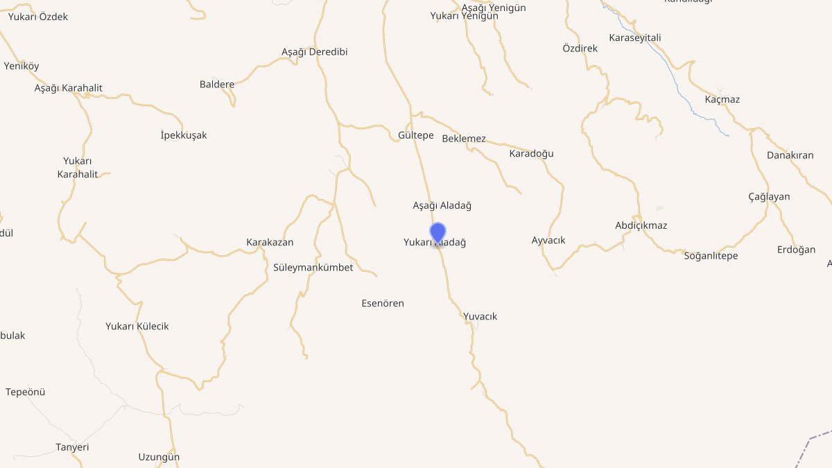 Yukarı Aladağ Köyü (Qûla Jorîn) Hamur/Ağrı