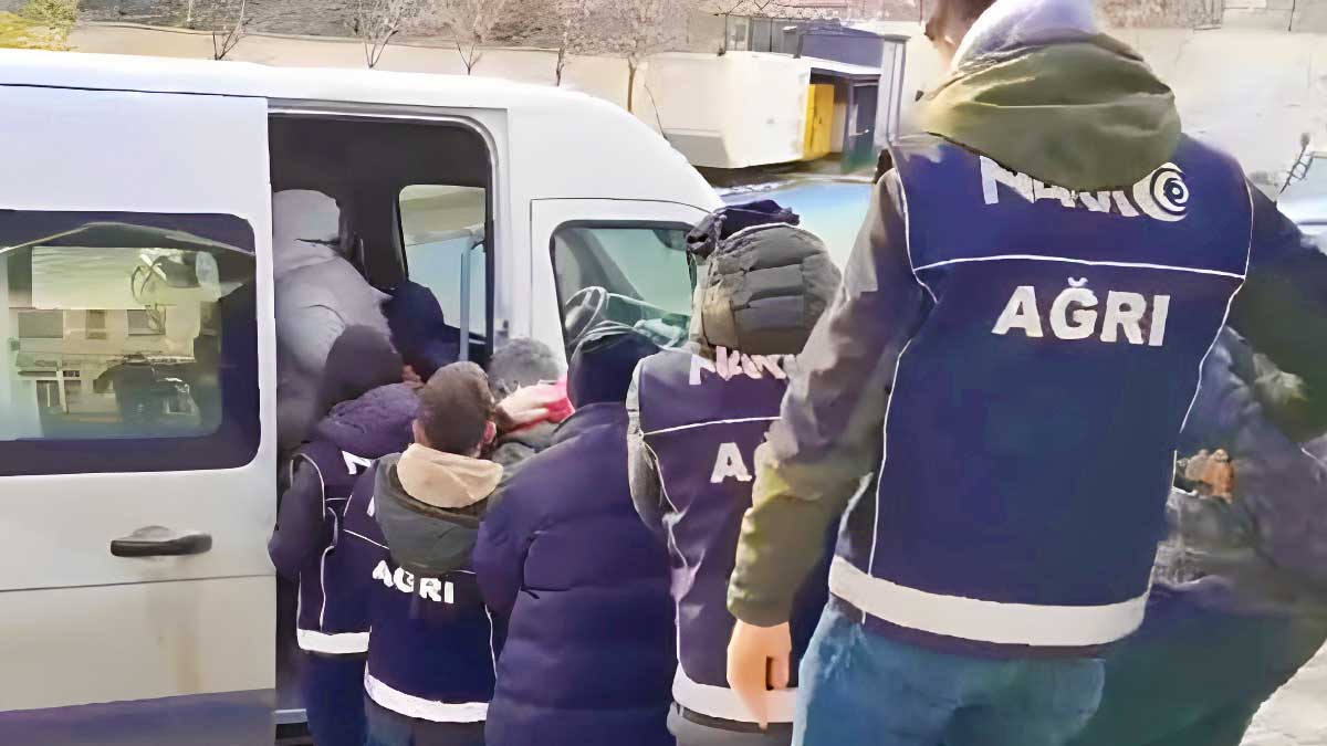 Ağrı'da Uyuşturucu Operasyonu