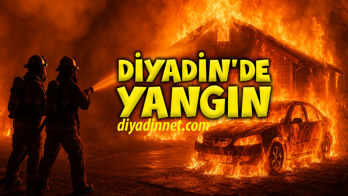 Diyadin Yangın Son Dakika