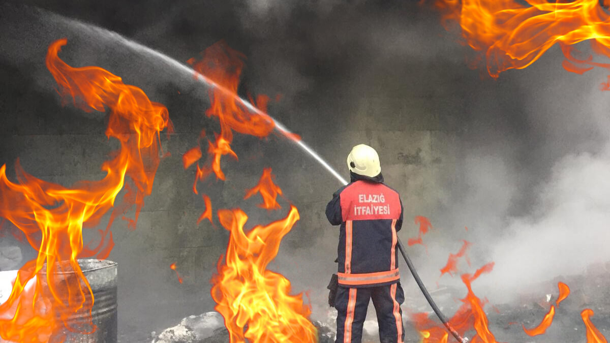 Elazığ Yangın