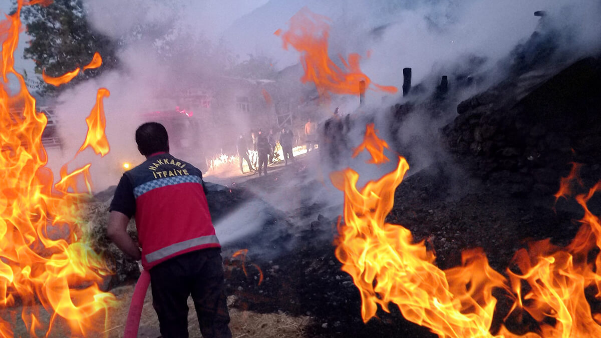 Hakkari Yangın
