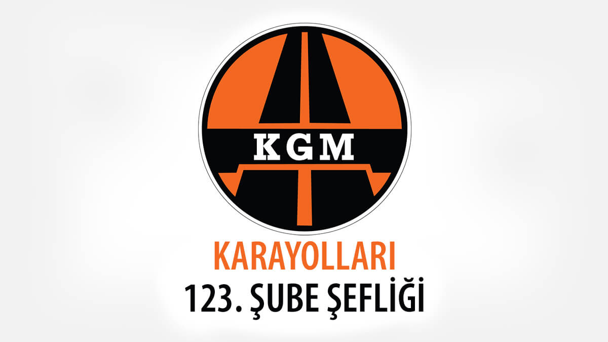 Karayolları 123. Şube Şefliği