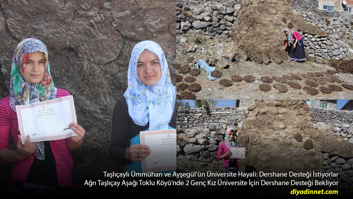 10 Kardeş Arasında Ders Çalışıyorlar: Taşlıçaylı 2 Genç Kız Üniversite İçin Destek Bekliyor