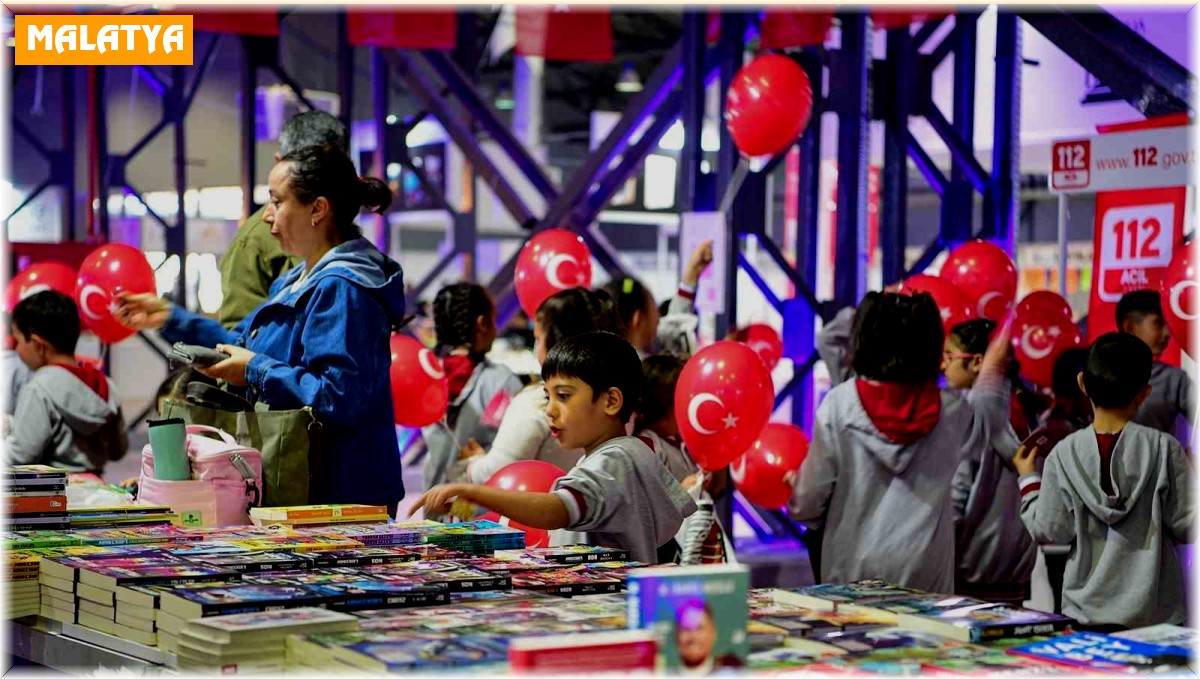 10. Malatya Anadolu Kitap ve Kültür Fuarı yoğun katılımla devam ediyor