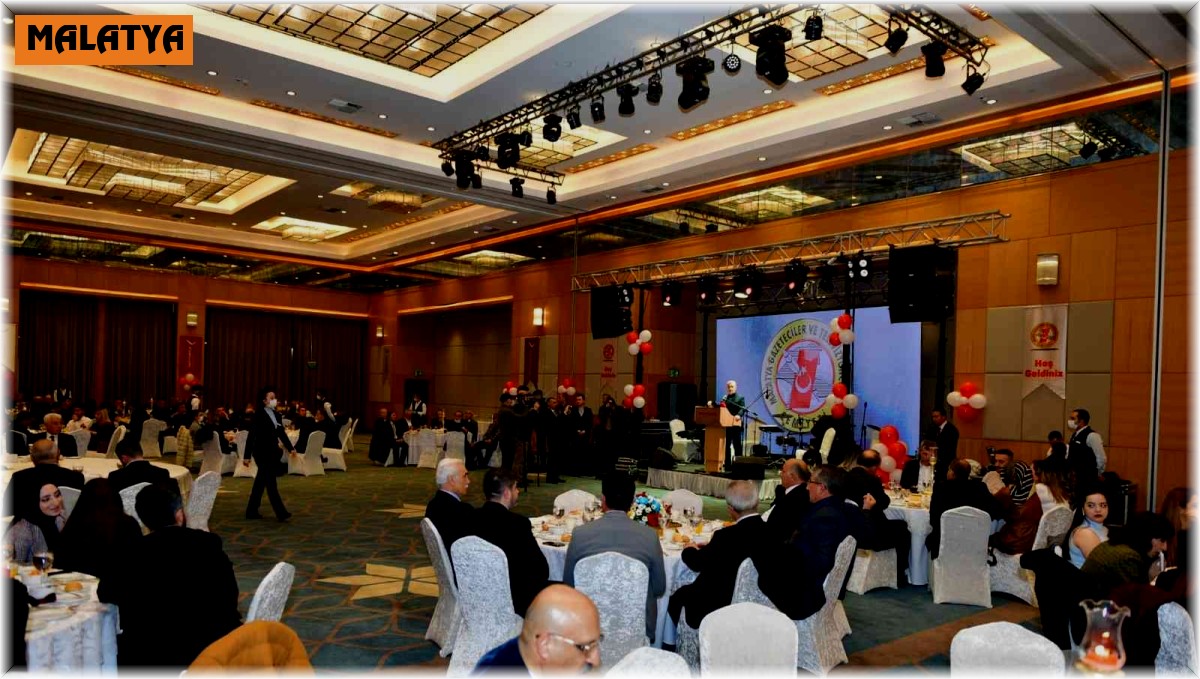 10 Ocak Çalışan Gazeteciler günü Malatya'da kutlandı