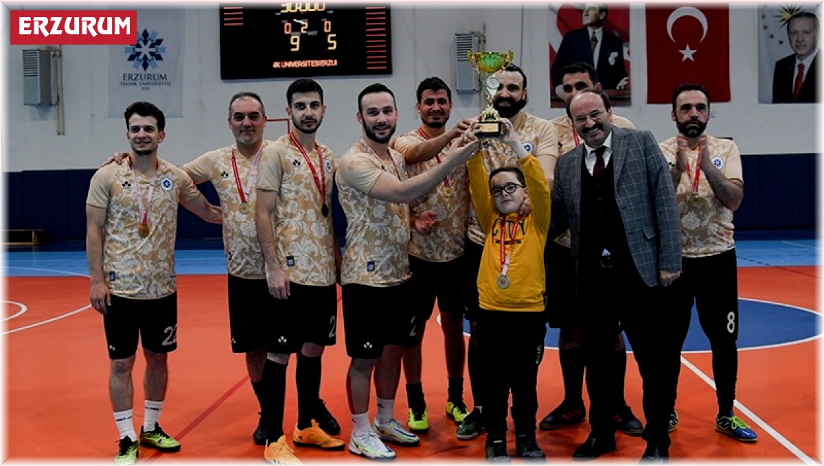 100. Yıl Futsal Turnuvası'nın galibi belli oldu
