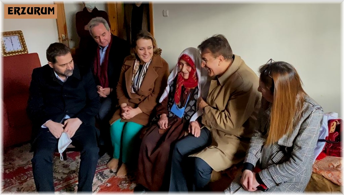 105 yaşındaki nineden Cumhurbaşkanı'na duygulandıran dua