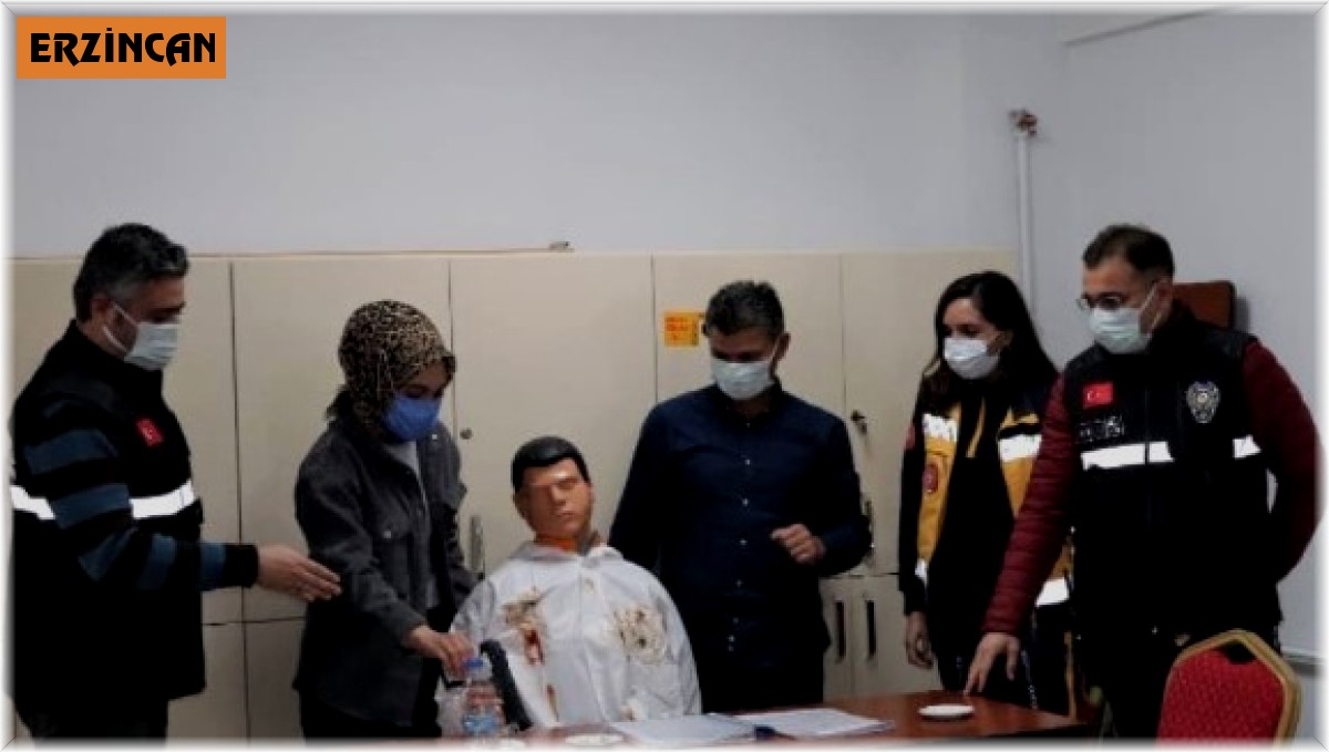 112 personeline "Adli Vakalarda Maddi Delillere Yaklaşım" eğitimi verildi