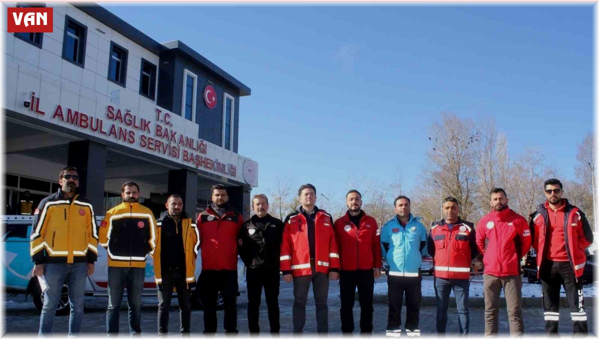 112 ve UMKE ekipleri çetin kış görevine hazır