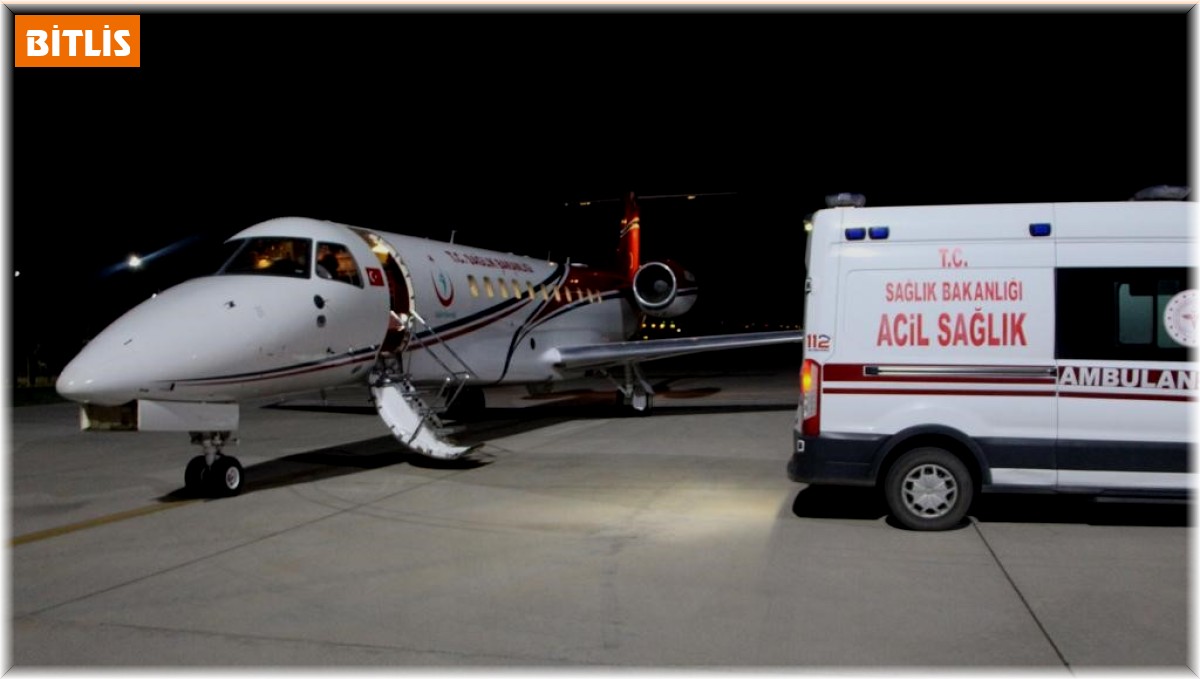 12 yaşındaki Şevval ambulans uçakla İstanbul'a sevk edildi