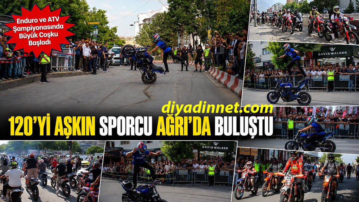 120'yi Aşkın Sporcu Ağrı'da Buluştu: Enduro ve ATV Şampiyonasında Büyük Coşku Başladı