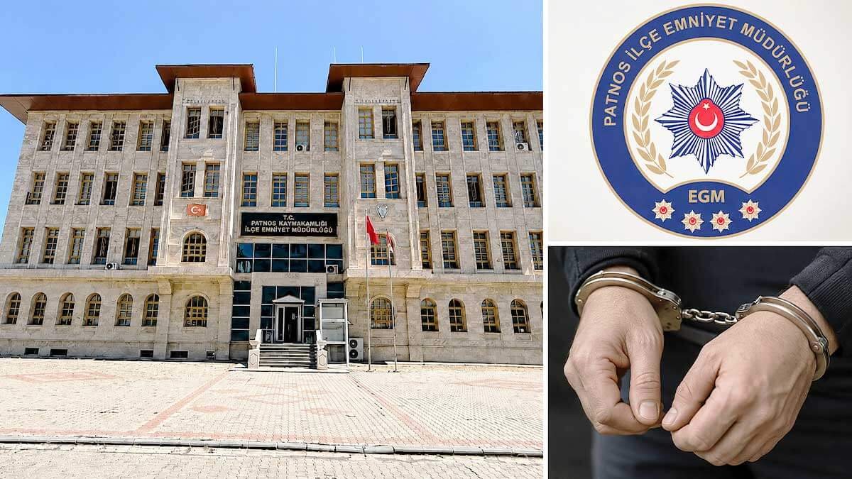 Patnos'ta ev kurşunlama olayının şüphelisi İlçe Emniyet Müdürlüğü ekiplerince yakalandı
