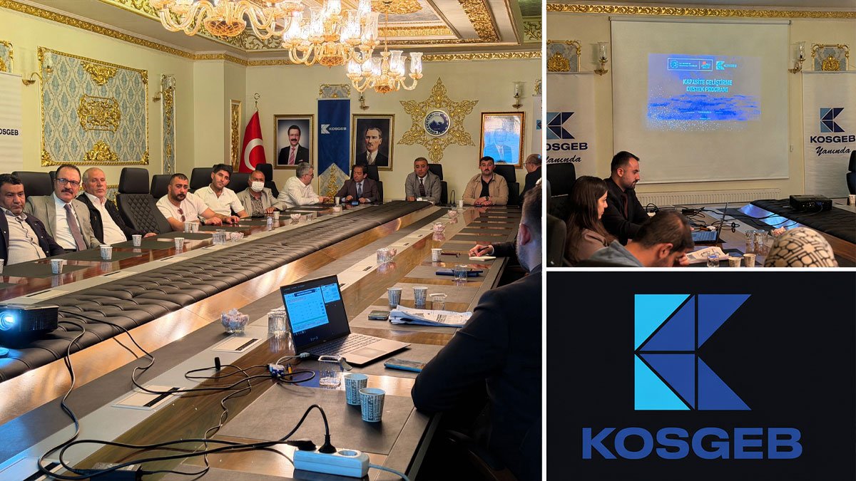 Ağrı'da KOSGEB Kapasite Geliştirme ve KOBİ Dijital Dönüşüm Destek Programları Tanıtıldı