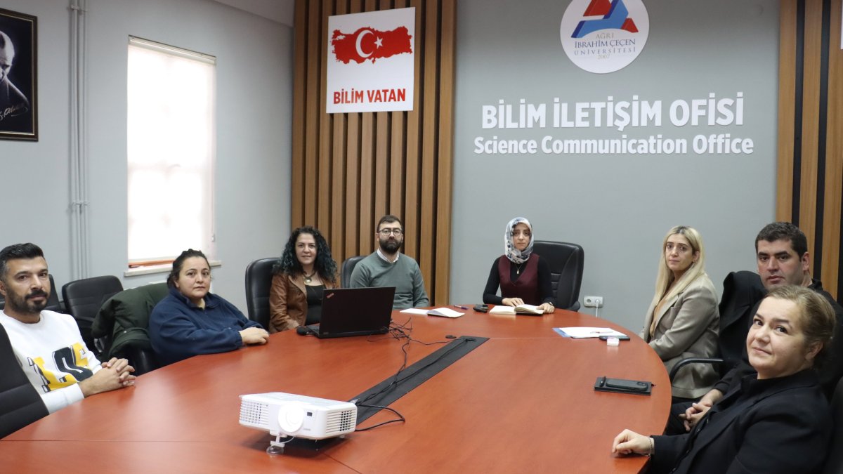 AİÇÜ Proje Geliştirme ve Koordinasyon Ofisi misyon ve vizyon toplantısı yaptı