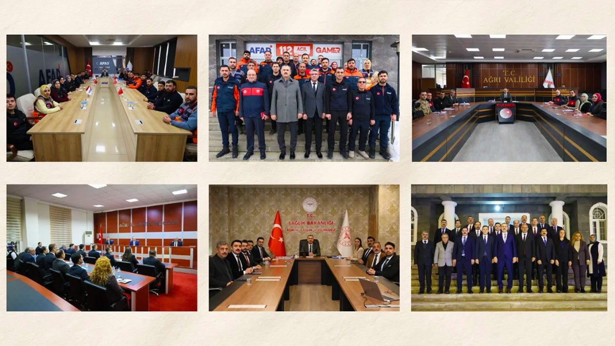 Ağrı Valisi Önder Bozkurt, kritik kamu kurumlarında incelemelerde bulundu