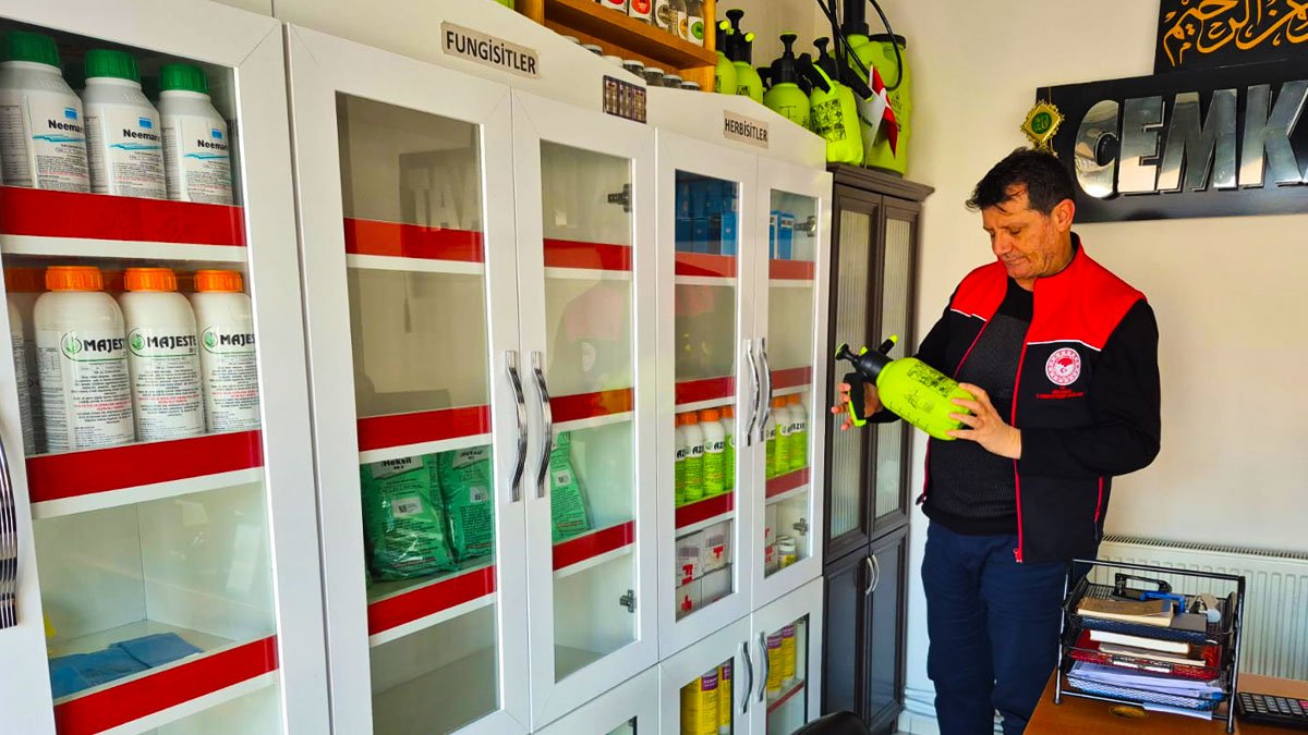 Tarımda "güvenli ürün" operasyonu: Ağrı İl Tarım ekipleri tüm bayileri mercek altına aldı