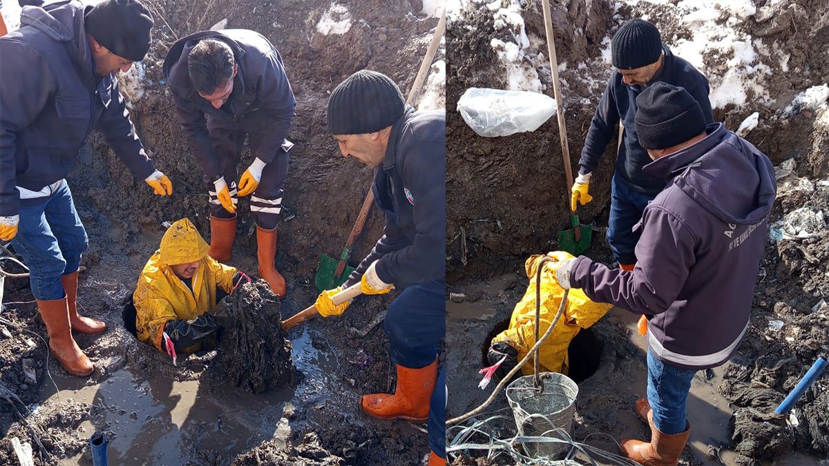 Ağrı Belediyesi uyardı: Kanalizasyon ve yağmur suyu hatlarındaki uygunsuz atıklar taşkın riskini artırıyor