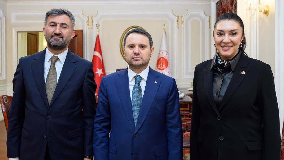 AK Parti Ağrı Milletvekili Kilerci ve İl Başkanı Yıldız'dan Adalet Bakanı Akın Gürlek’e ziyaret