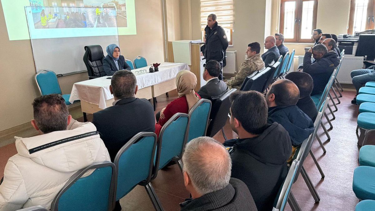 Taşlıçay’da okul servisleri ve okul çevresi için güvenlik tedbirleri artırılıyor