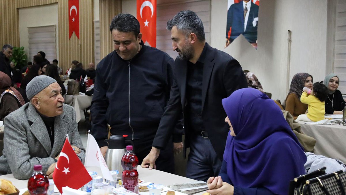 AK Parti Ağrı İl Başkanı Yıldız, Ramazan’da Şehit Aileleri ve Gazilerle İftarda Buluştu