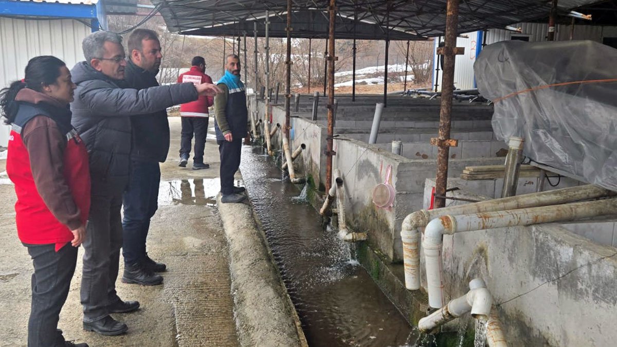 Ağrı, Su Ürünlerinde Üretimi Büyütmek İçin Harekete Geçti, Artvin’de Tesisler İncelendi