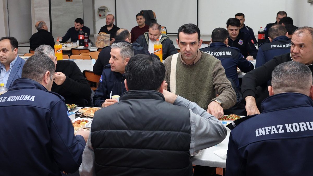 Ağrı’da ceza infaz kurumunda iftar programı düzenlendi