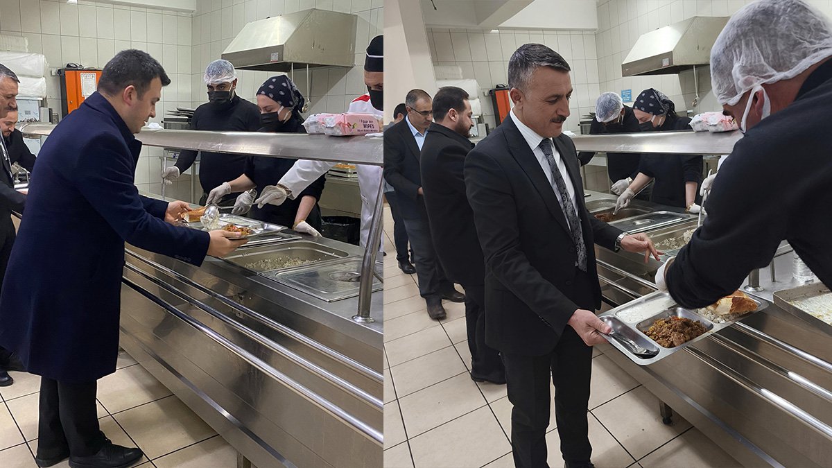 Patnos’ta Öğrenciler ve Protokol Aynı İftar Sofrasında Buluştu