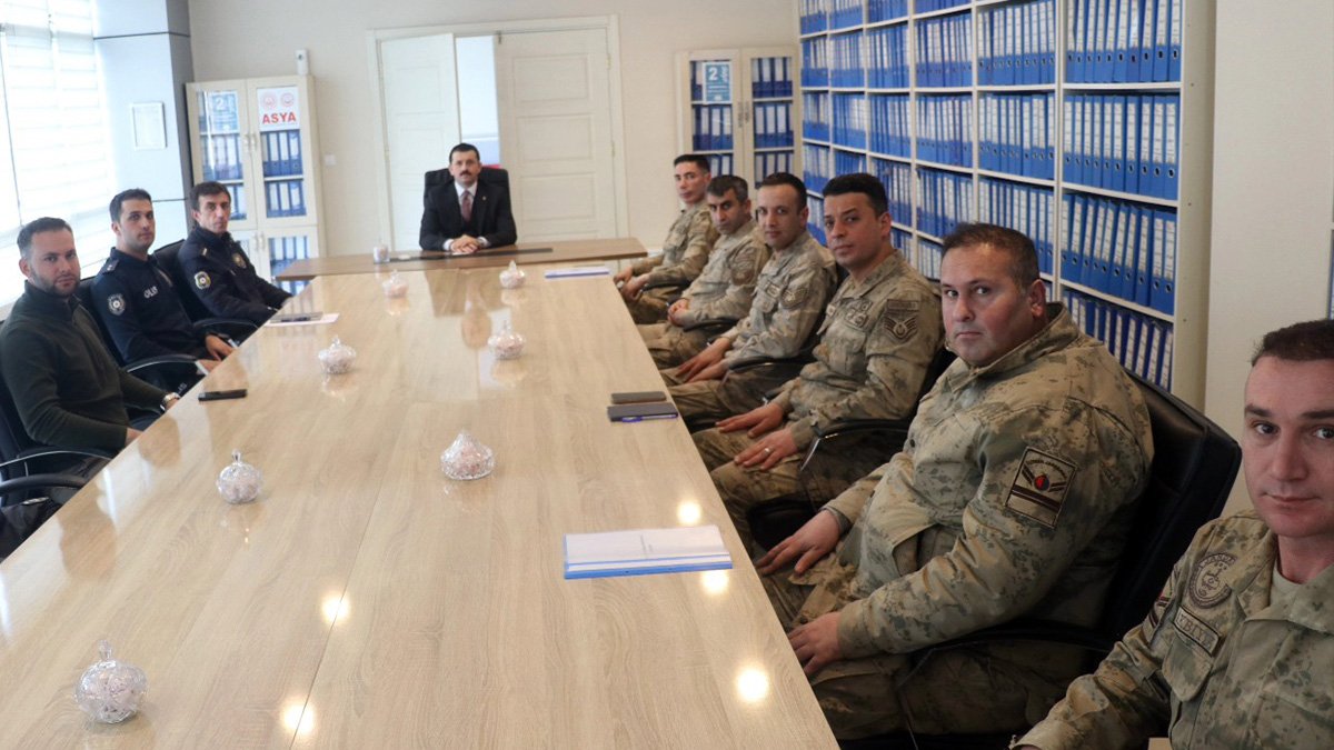 Tutak’ta genel asayiş değerlendirme toplantısı yapıldı