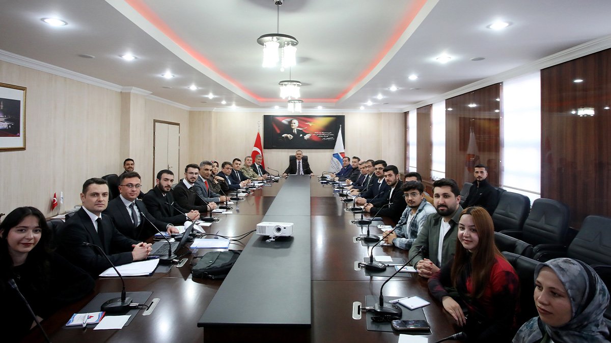 Ağrı İbrahim Çeçen Üniversitesinde kampüs güvenliği ve öğrenci talepleri masaya yatırıldı