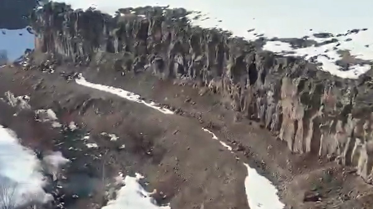 Ağrı’nın saklı doğal güzelliği: Hamur Kanyonu ziyaretçilerini bekliyor