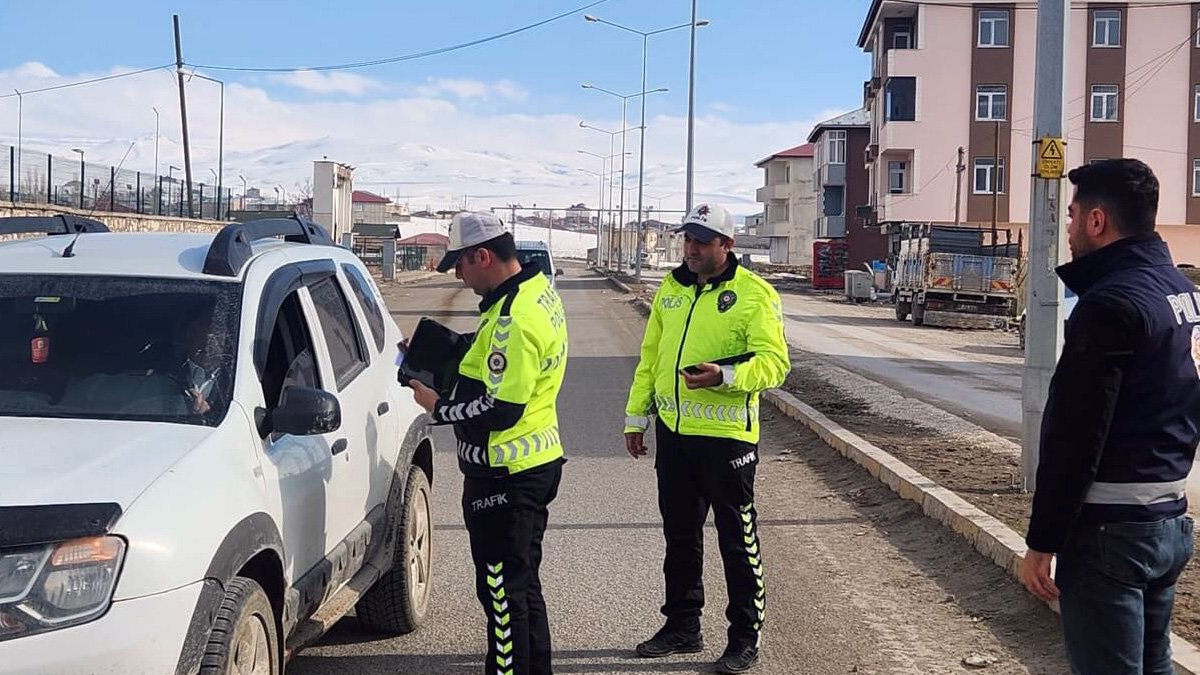 Diyadin’de bayramda trafik denetimi gerçekleştirildi