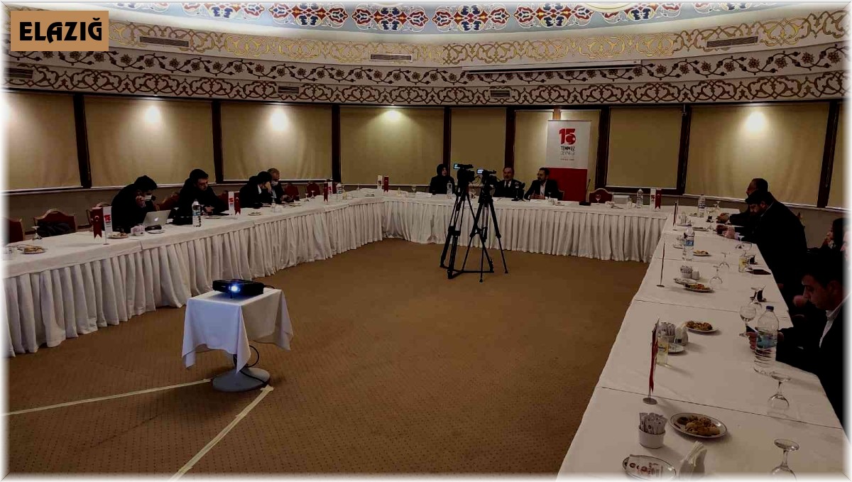 15 Temmuz Derneği yönetimi basın mensupları ile bir araya geldi