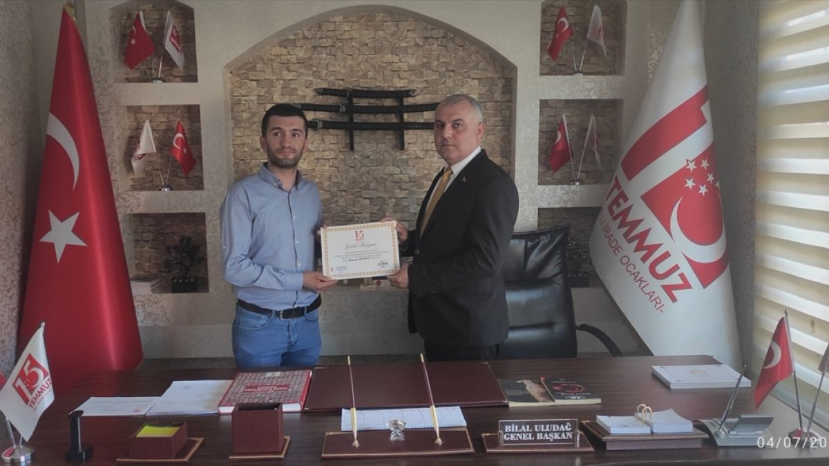 15 Temmuz Milli İrade Ocakları Pütürge İlçe Başkanlığına Bayram getirildi