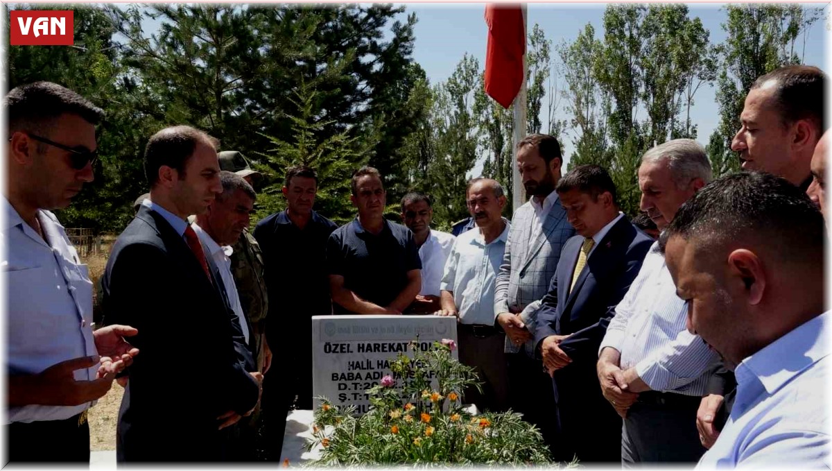 15 Temmuz Şehidi Halil Hamuryen, mezarı başında anıldı
