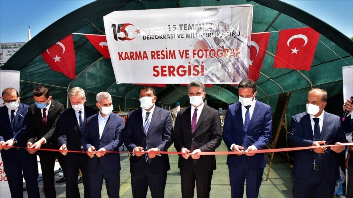 15 Temmuz Sergisi açıldı