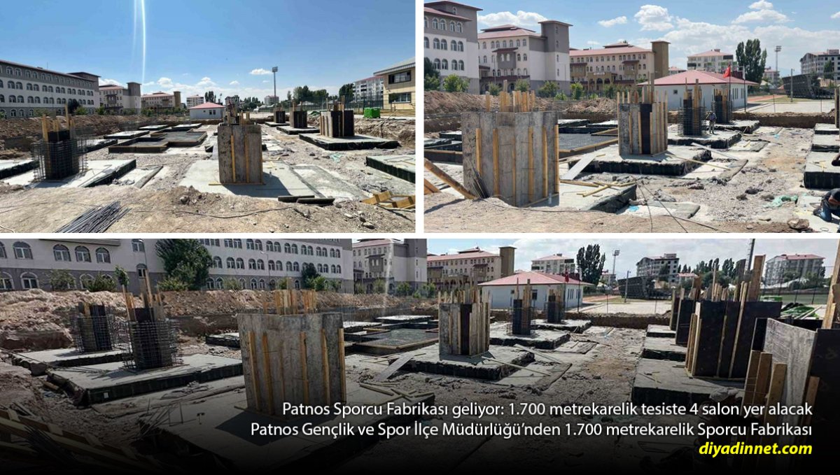 150 Günde Tamamlanacak: Patnos'a 1.700 Metrekarelik Dev Sporcu Fabrikası