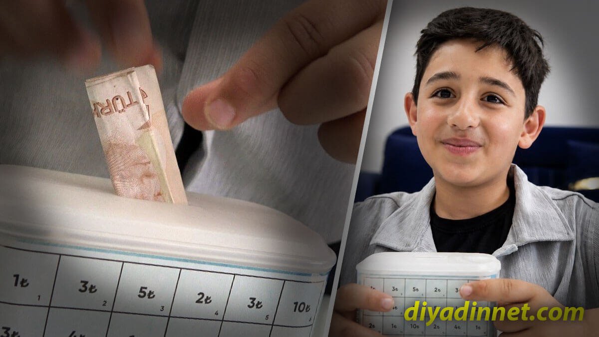 Ağrılı 9 Yaşındaki Musab Ali, Harçlıklarını Filistinli Çocuklar İçin Biriktiriyor