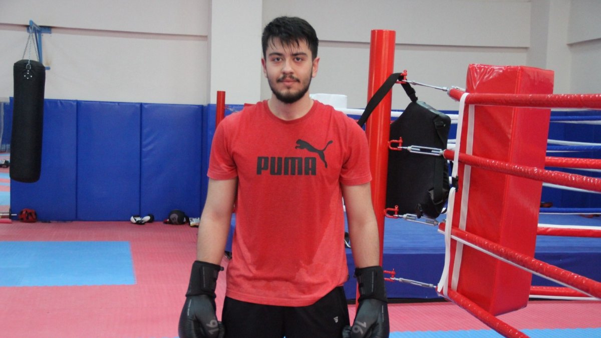 16 yaşında 120 kiloydu, boksla 30 kilo verdi, kendine Milli Takım hedefi koydu