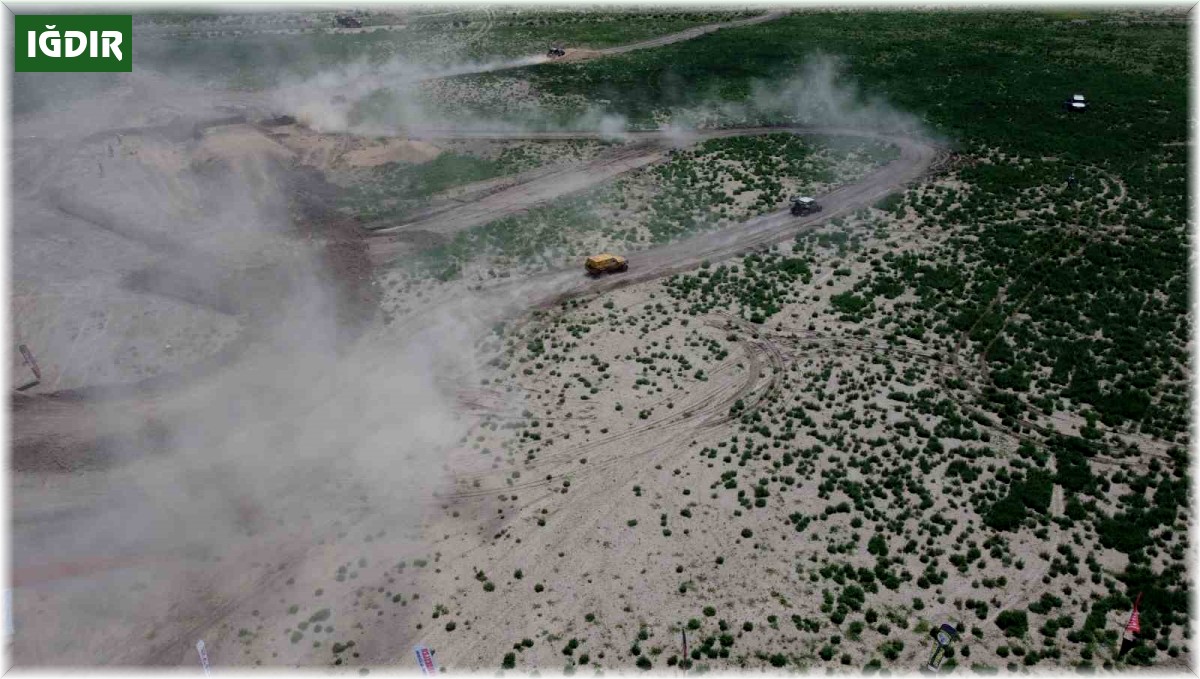 17. Karadeniz Off-Road Kupası'nın 1. ayağı Iğdır'da renkli görüntülere sahne oldu